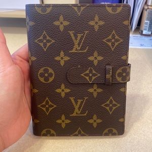 Authentic Vintage Louis Vuitton Monogram Photo Album/Passport Cover
